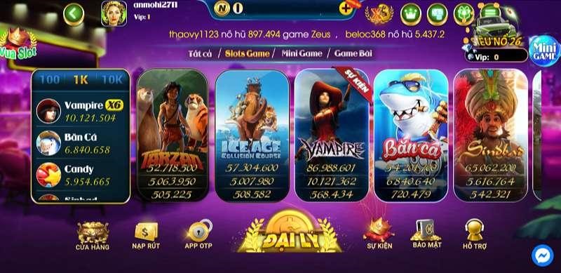 game slot quay hũ
